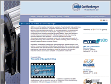 Tablet Screenshot of abm-drives.com